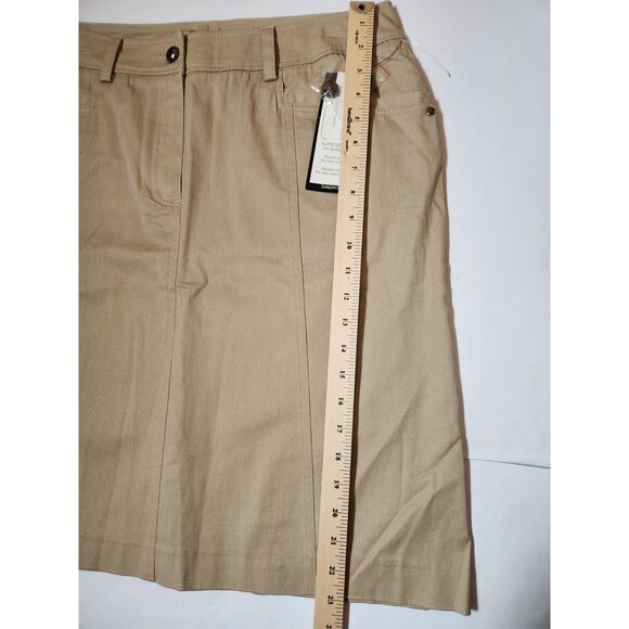 Sandro Sportswear Skirt – Women’s Size 12, Tan Khaki, NWT - Picture 4 of 6